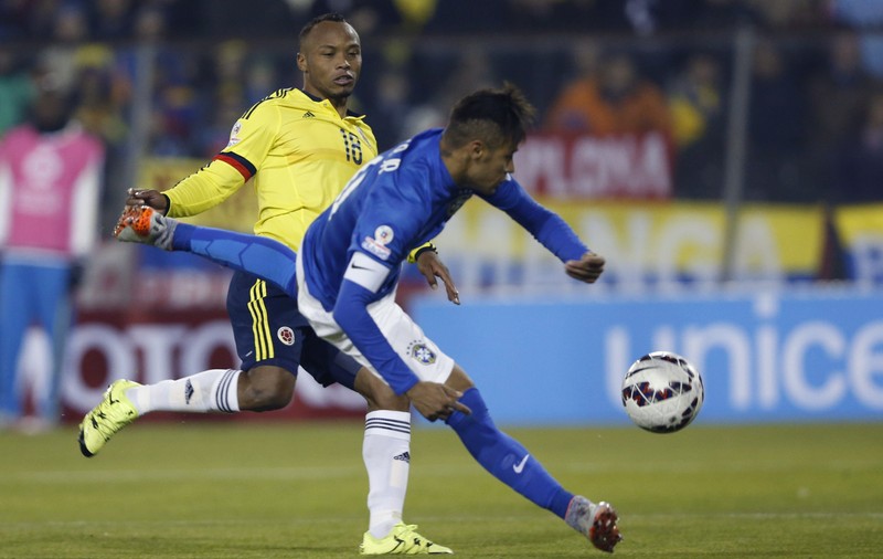 Columbia a bătut Brazilia după 24 de ani. Cartonaș roșu Neymar / VIDEO
