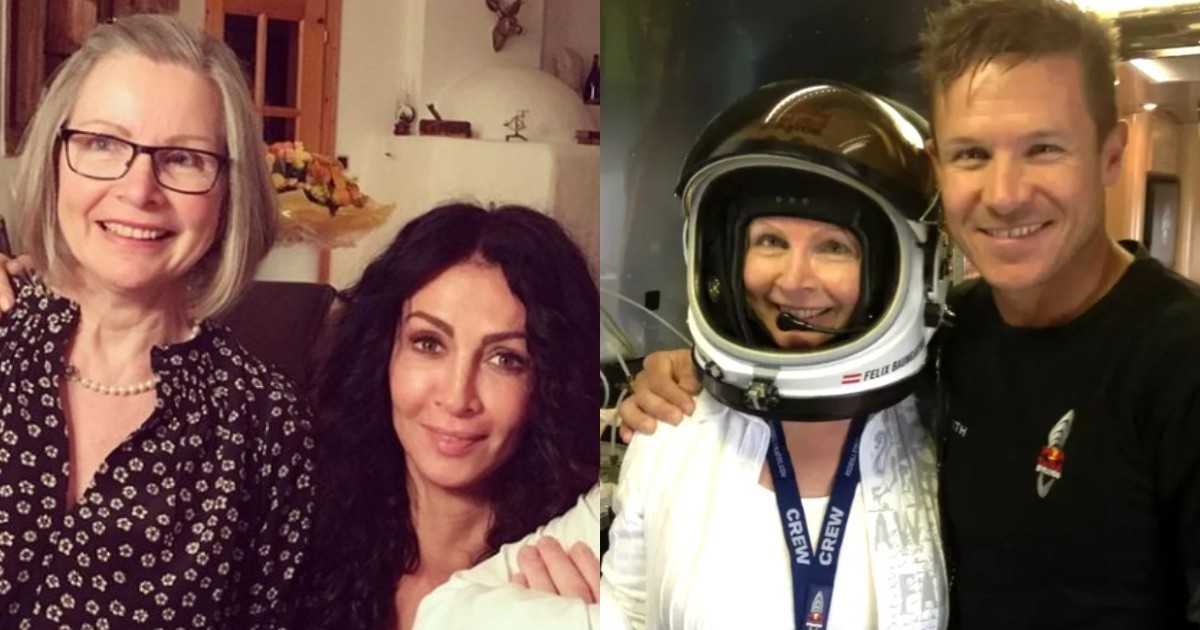Imagini rare cu părinții lui Felix Baumgartner