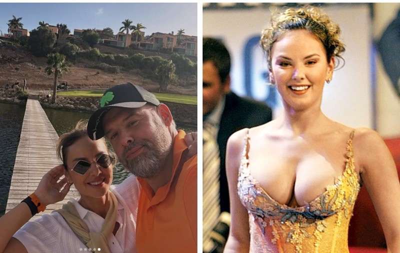 Roxana Ionescu si sotul ei, Tinu Vidaicu