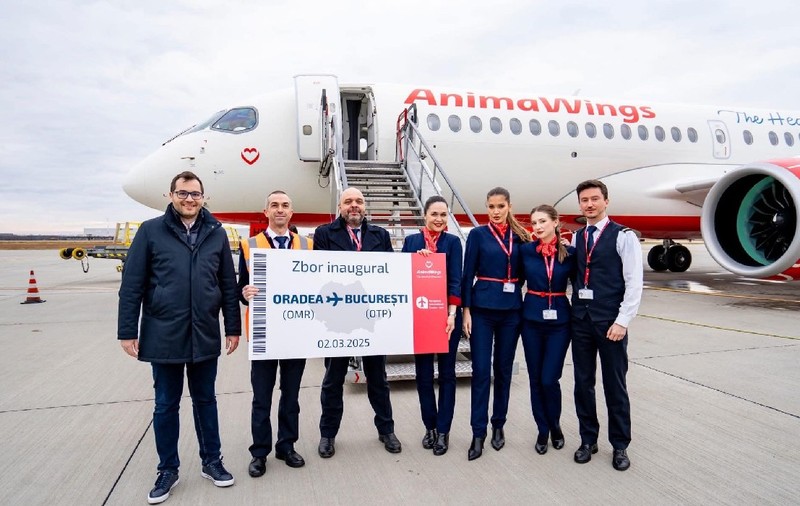 Primul zbor Oradea-București cu Animawings. Biletele pornesc de la 125 de lei pe sens