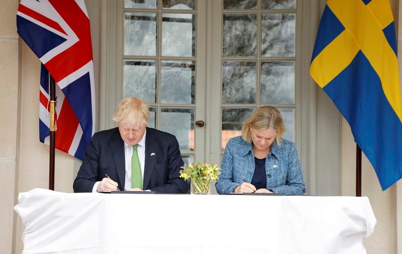 Marea Britanie va semna cu Suedia și Finlanda un acord de apărare reciprocă în caz de agresiune