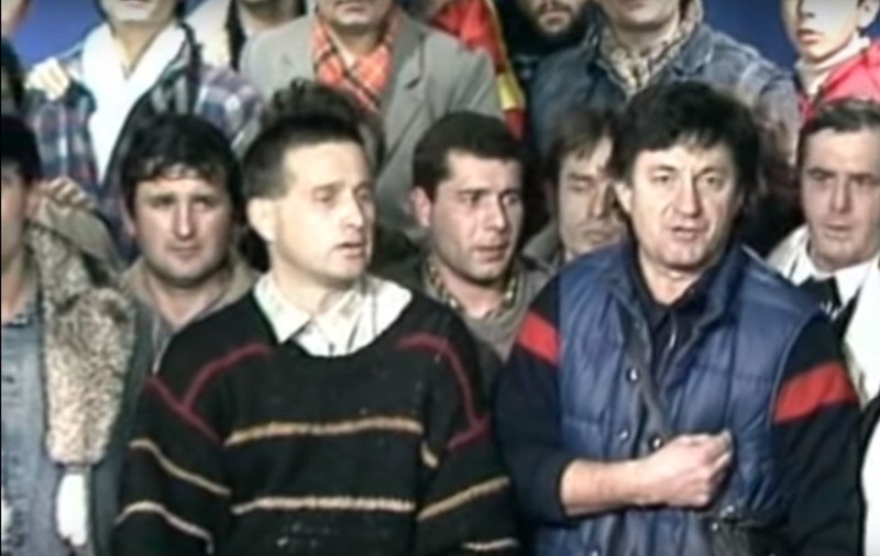 Un moment istoric. Ion Caramitru, primul care a vorbit în direct la TVR, în timpul Revoluției
