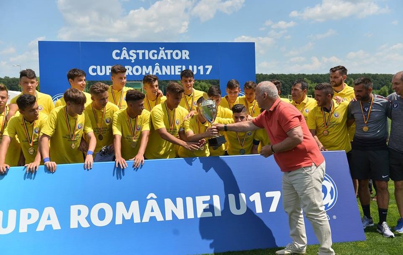 Viitorul a câștigat Cupa României Elite U17 cu un scor de maidan | VIDEO