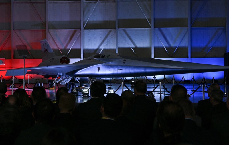 NASA a prezentat prototipul lui X-59, un avion supersonic „silențios”. La ce viteză ajunge