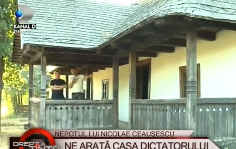 Foto | Aceasta este casa unde a copilărit Nicolae Ceauşescu
