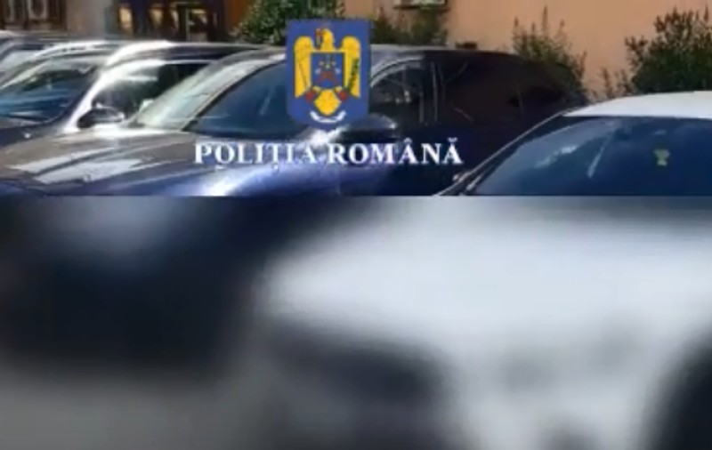 Rețea de hoți români, destructurată. Închiriau mașini de lux din Elveția, le dezmembrau și le vindeau pe bucăți