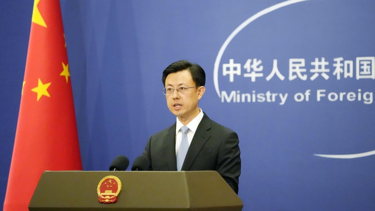 Guo Jiakun, purtător de cuvânt al Ministerului chinez de Externe Sursa foto: Profimedia