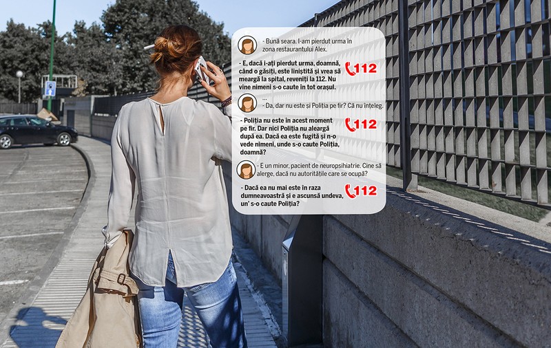 AUDIO. Răspunsul primit de la 112 de o femeie din Galați când a reclamat dispariția fiicei sale minore: „Nu vine nimeni s-o caute în tot orașul!”