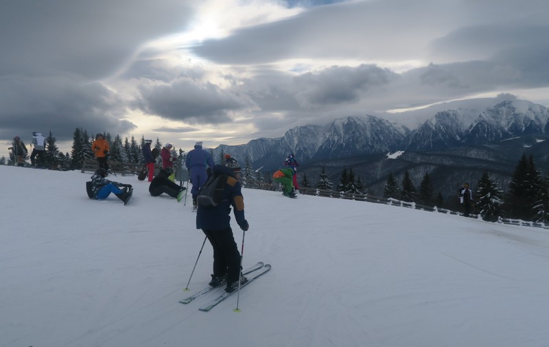 Bucurie pentru schiori. Pârtii perfecte la munte FOTO