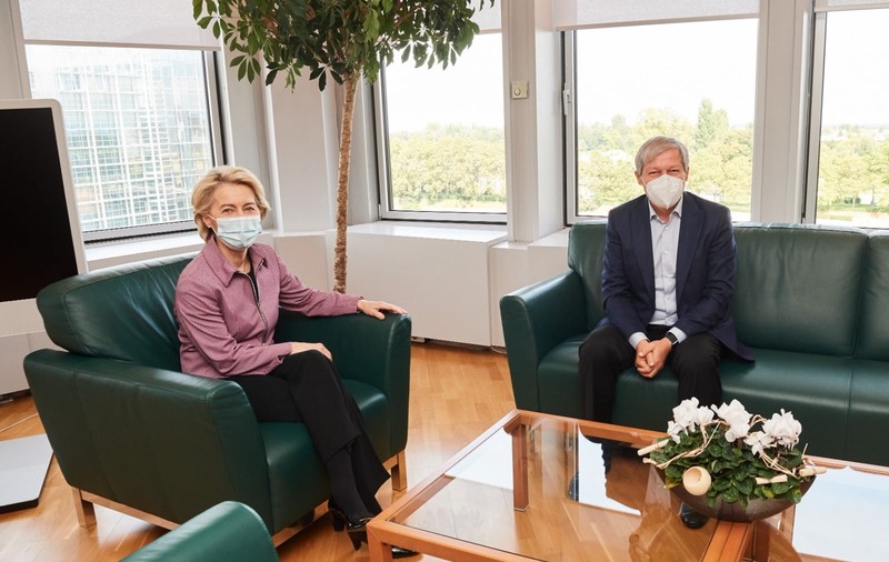 Dacian Cioloș, după întâlnirea cu Ursula von der Leyen: PNRR este în linie dreaptă și va fi aprobat în curând