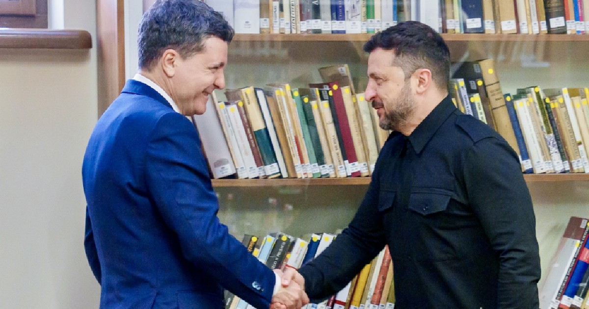 Nicușor Dan și Volodimir Zelenski