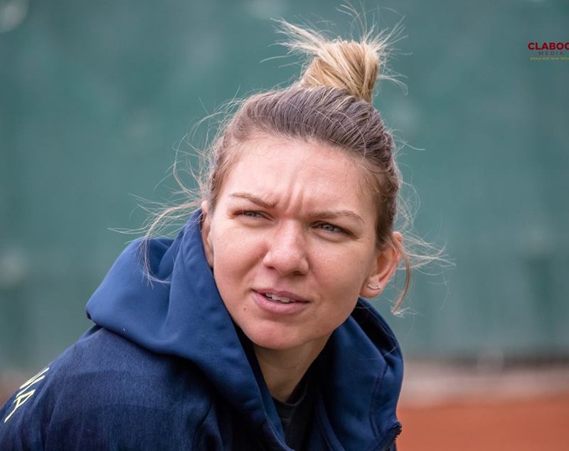Simona Halep se pregătește cu zâmbetul pe buze pentru confruntarea cu Marea Britanie din Fed Cup | GALERIE FOTO&VIDEO