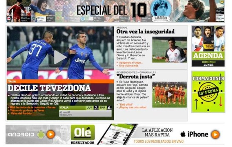 VIDEO / INCREDIBIL! Tevez a driblat toată echipa adversă şi a înscris după o cursă de 50 de metri