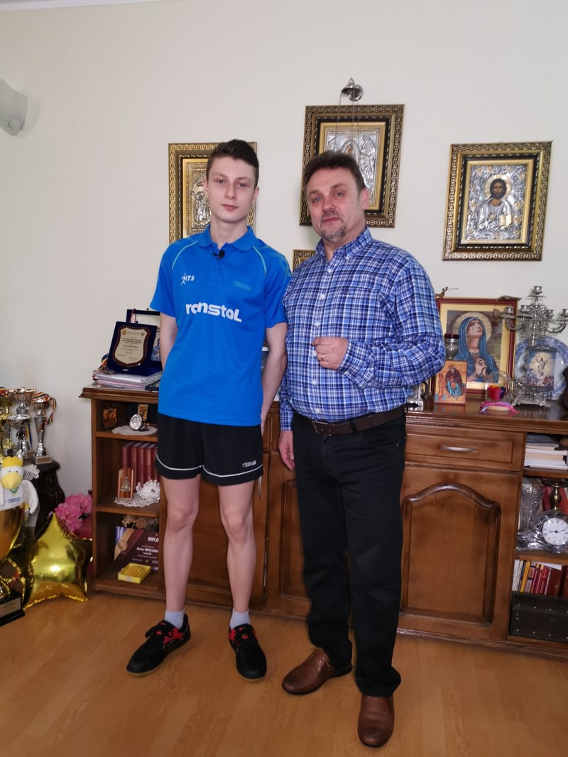 Darius Movileanu alături de tatăl lui FOTO: Sportsnet Group
