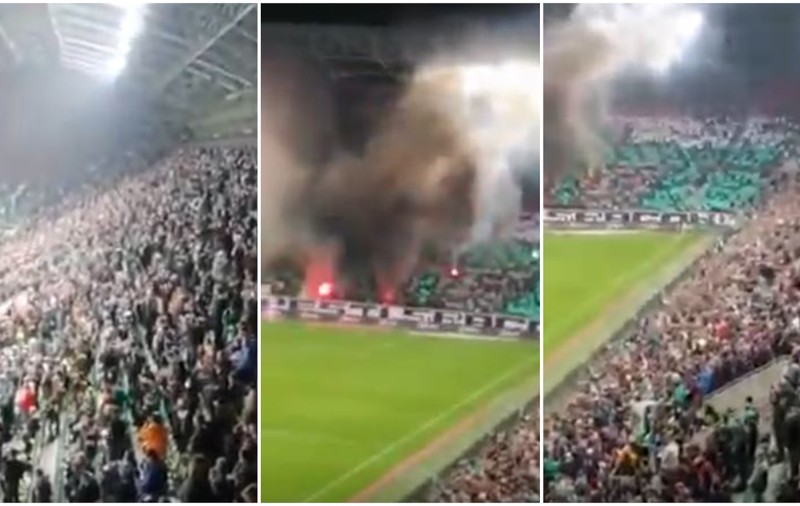 VIDEO | Imagini incredibile la un derby din Ungaria. 16.000 de oameni s-au înghesuit în tribune
