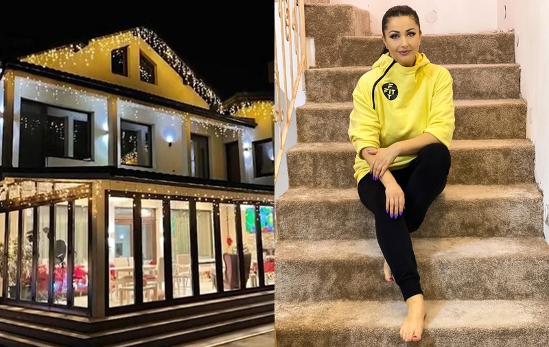 Imagini cu casa în care locuiesc Gabriela Cristea și Tavi Clonda. Voiau să vândă vila de lux, care are și piscină, cu 900.000 de euro
