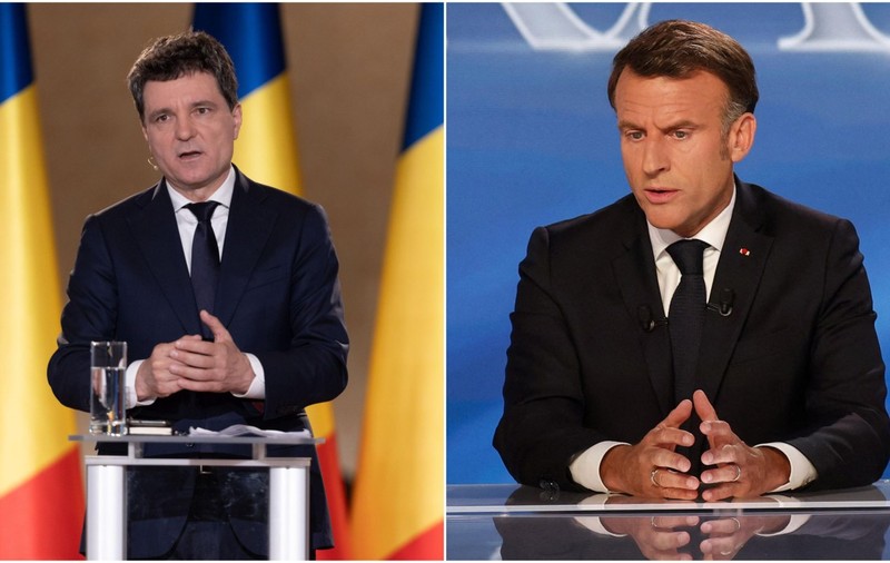 Emmanuel Macron, mesaj în limba română, pentru președintele ales al României: „L-am sunat pe Nicușor Dan”