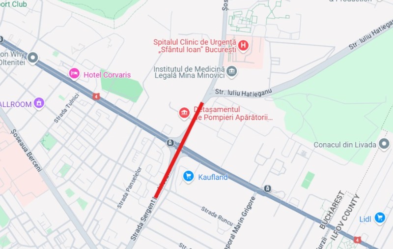 Un nou pasaj rutier va fi construit în sectorul 4 din București. Valoarea investiției se ridică la 86 milioane de euro