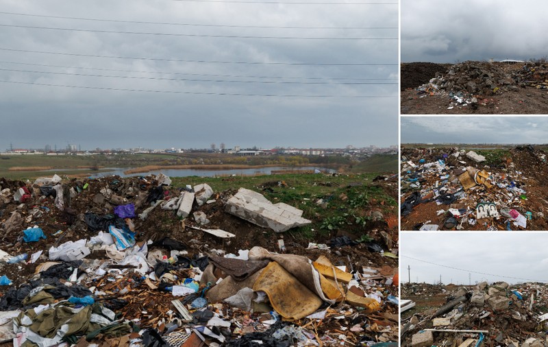 REPORTAJ O arie protejată Natura 2000 de la marginea Mangaliei a devenit depozit de deșeuri: „Aduc gunoaiele cu mașini mari, de la firme!”. Ministerul Mediului știe din 2020