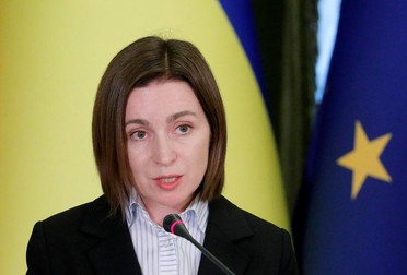 Rusia vrea să submineze guvernarea pro-occidentală a președintei Maia Sandu. FOTO: EPA