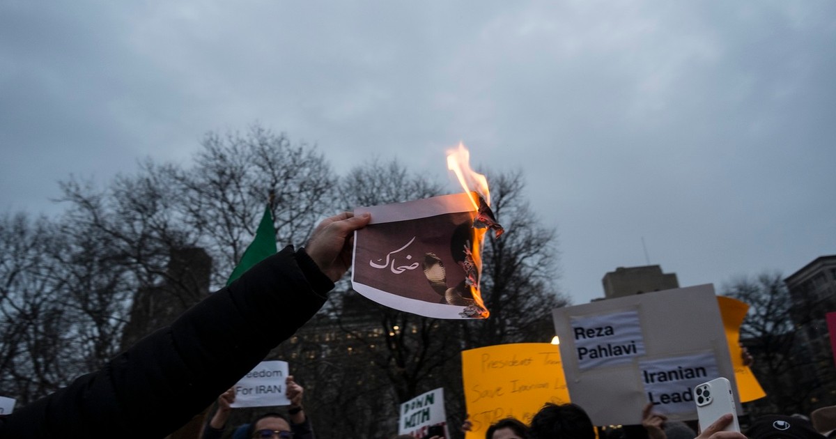 New York - miting de susținere a manifestațiilor din Iran Foto: Profimedia