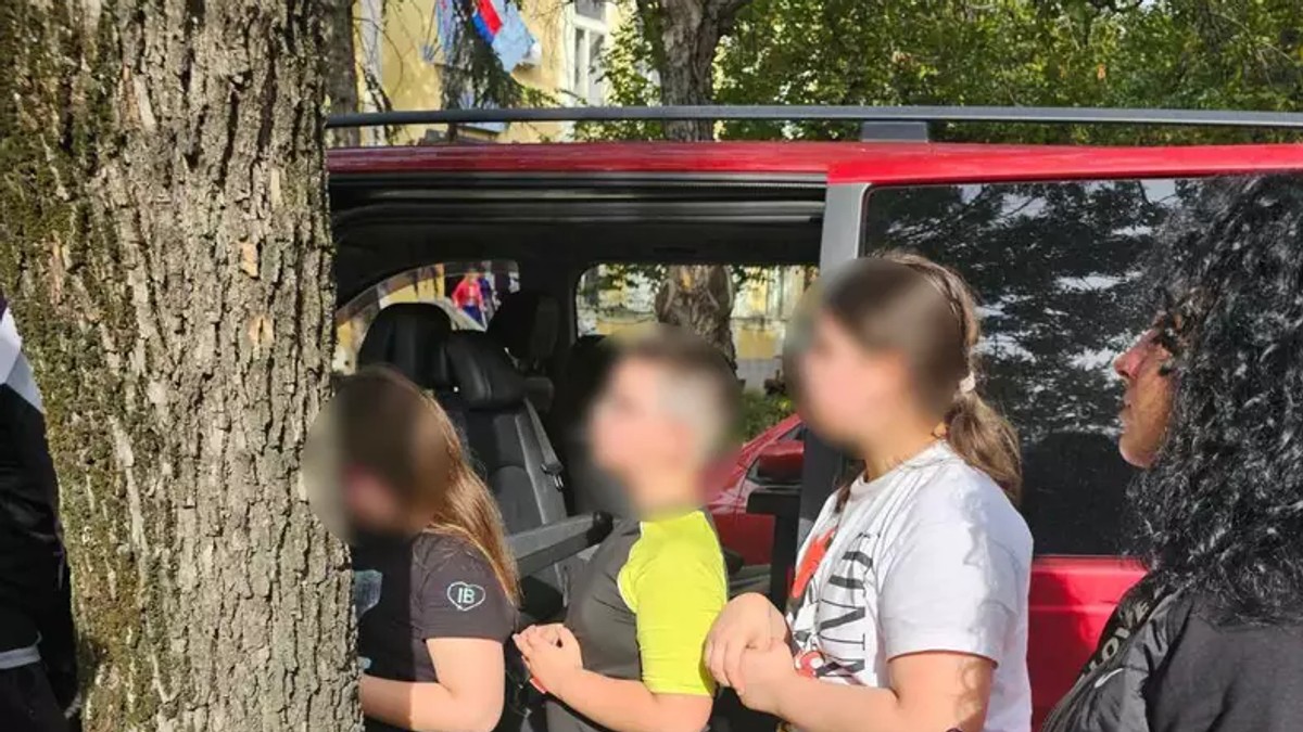 VIDEO Milionarul Adrian Marțian și copiii săi, găsiți de poliție în Serbia. Poliția de Frontieră anchetează cum au ieșit minorii din țară