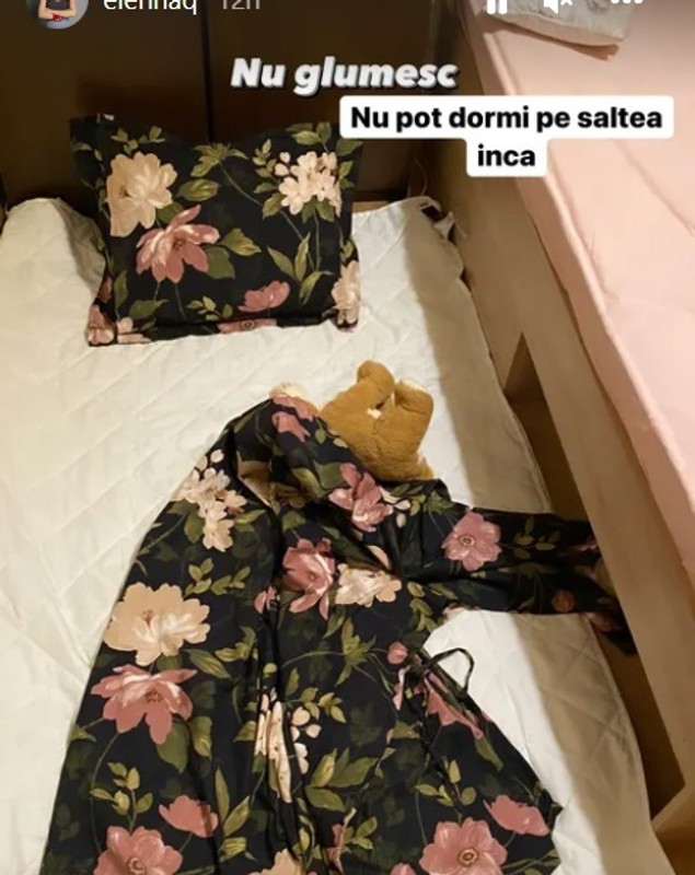 Elena Chiriac doarme pe jos după întoarcerea de la „Survivor”. Nu se poate odihni în pat: „Nu glumesc”