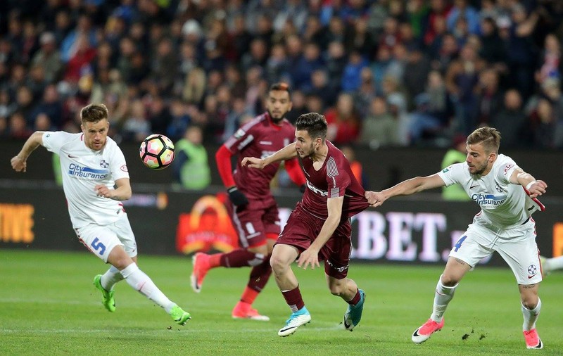 Liga 1, play-off, etapa 6: CFR Cluj - FCSB 0-0. Conflict Alibec-Reghecampf | GALERIE FOTO