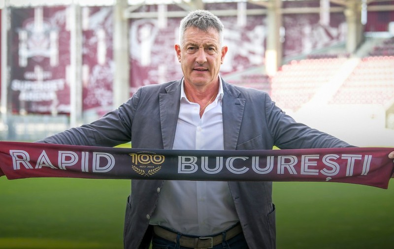 Cristiano Bergodi, noul antrenor al Rapidului, după plecarea lui Adrian Mutu