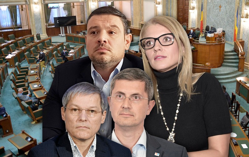 Sunt impostori și la USR și PLUS, dar procentul este incomparabil cu PSD și PNL