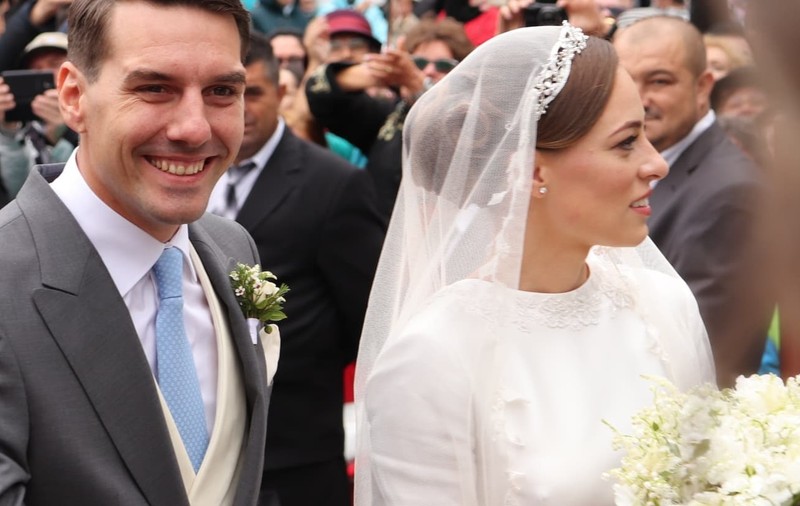 CORESPONDENȚĂ DIN SINAIA/ Principele Nicolae și Alina Binder, la biserică! Rochia incredibilă purtată de mireasă | FOTO & VIDEO