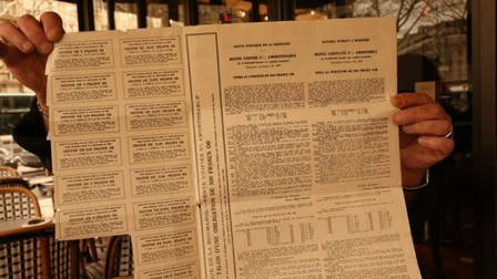 Acesta este titlul de stat achiziționat cu 300.000 de euro de Henri B., un octogenar din d'Aulnay-sous-Bois, oraș situat în aglomerația urbană din jurul Parisului | Foto: figaro.fr