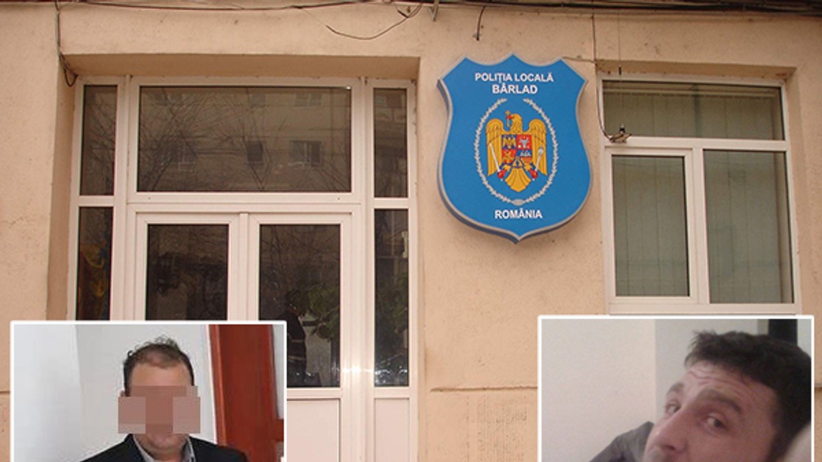 Un polițist a fost bătut de un recidivist. Acesta l-a rănit cu bile trase cu praștia