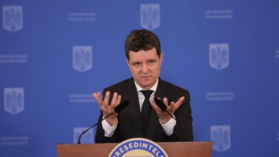 Nicușor Dan în conferință de presă FOTO Dumitru Angelescu