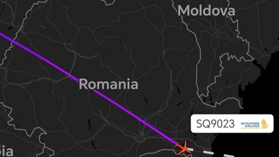 Cel mai lung zbor din lume a trecut deasupra României: 18 ore direct între New York și Singapore