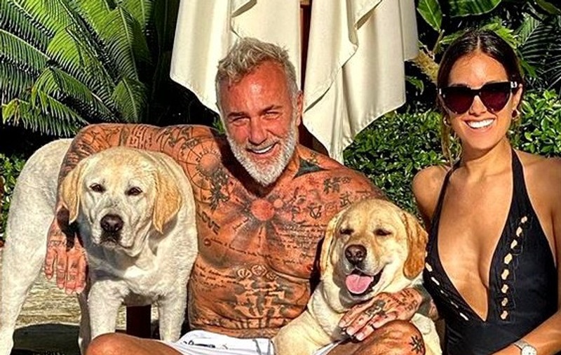 Gianluca Vacchi va deveni tată pentru a doua oară. Cine e femeia cu 27 de ani mai tânără care l-a cucerit pe milionarul italian