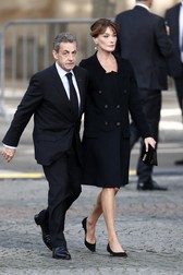 Nicolas Sarkozy și Carla Bruni, imagine din 2019