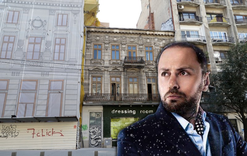Fondatorul trupei Paraziții vrea să restaureze o clădire istorică și acuză Primăria Capitalei că îi pune bețe în roate. „A încercat să mă constrângă să lucrez cu o firmă agreată de instituție”