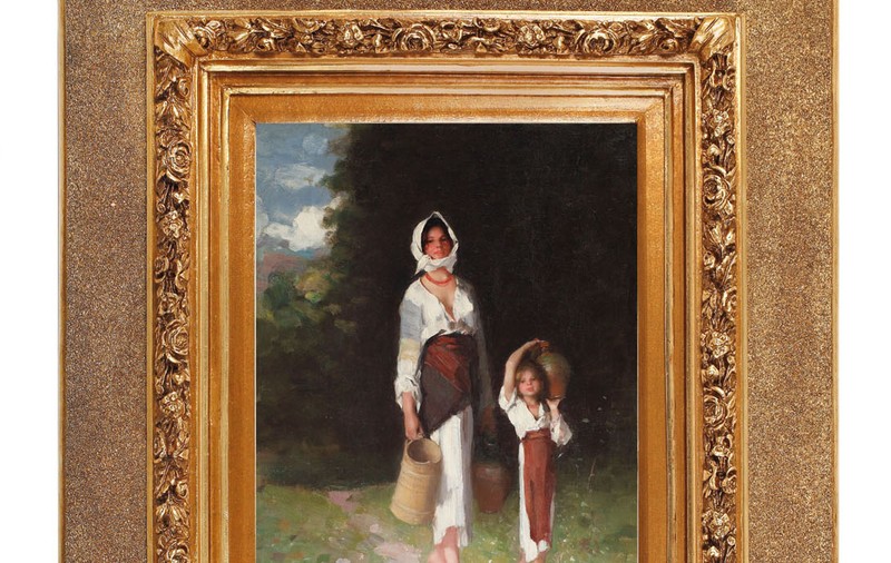 Cel mai scump tablou semnat de Nicolae Grigorescu: 320.000 de euro