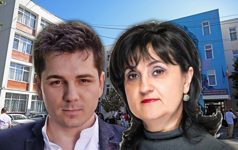 Directoarea Colegiului Goethe, înregistrată de elevi când spune că a dat afară un profesor cu trei facultăți și 9,45 la Titularizare: „Eu am avut grijă să nu mai vină aici”