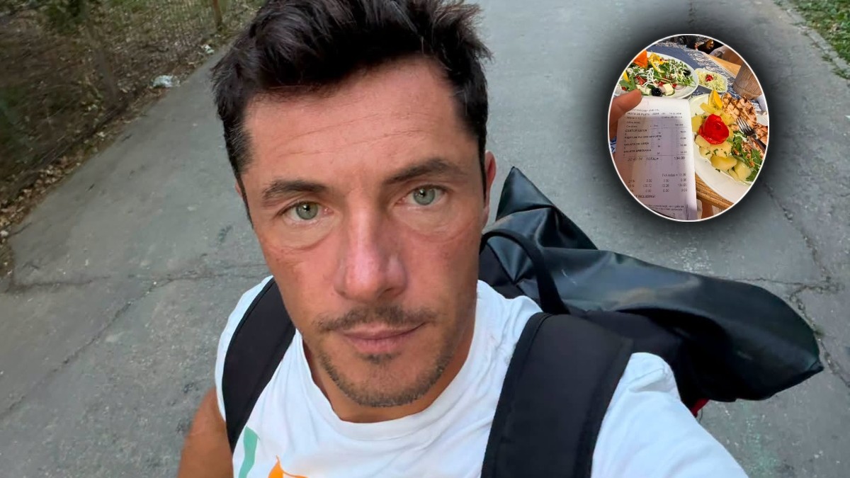 Lucian Popa a arătat nota de plată de la un restaurant de lângă Castelul Bran | Foto: Facebook