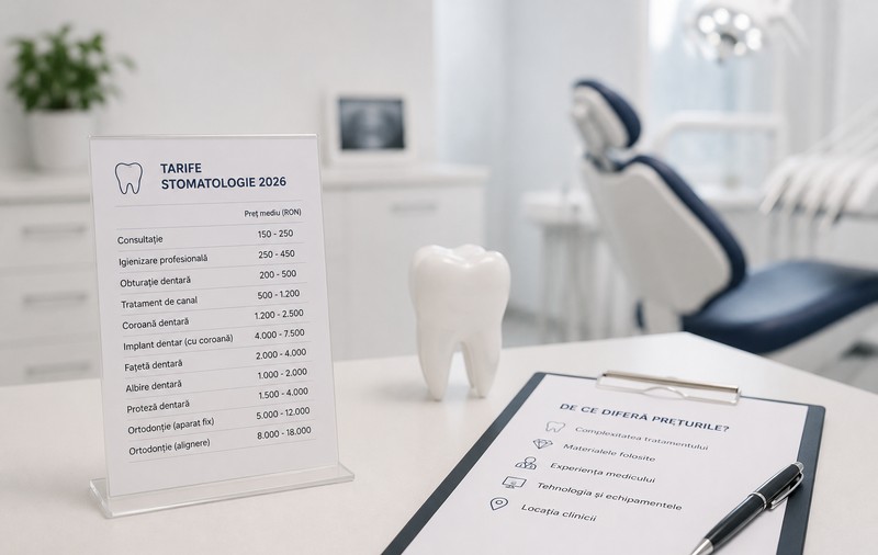Cât costă să mergi la stomatolog în 2026 și de ce diferă prețurile