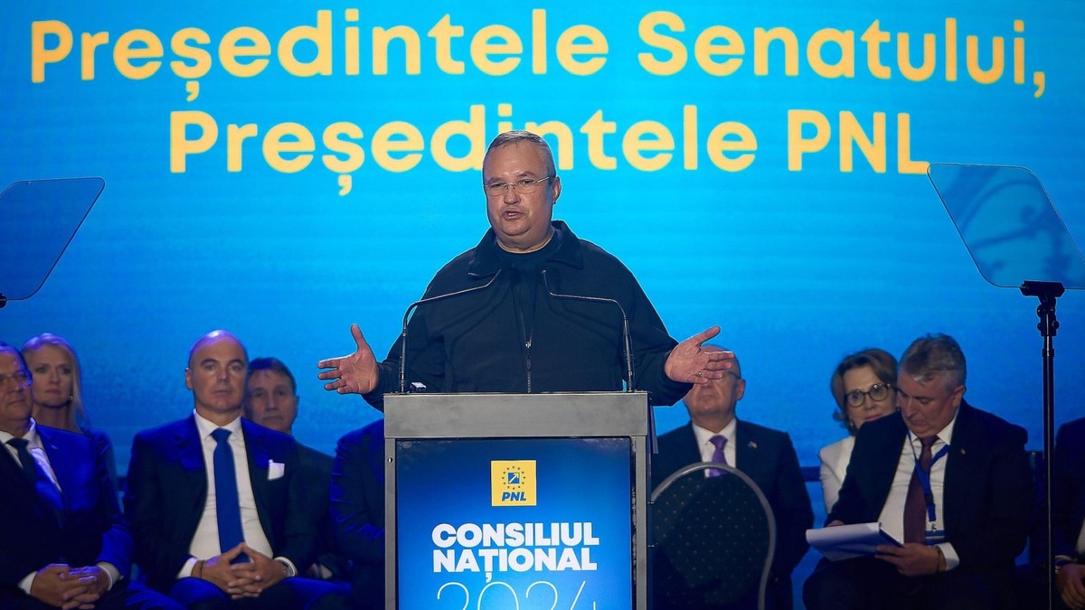 Nicolae Ciucă, președintele PNL și al Senatului