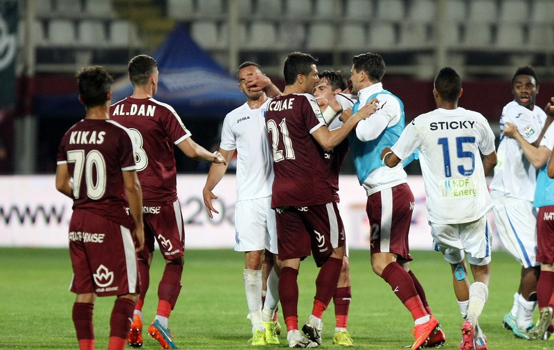Comisia de Disciplină a FRF nu a putut judeca incidentele de la finalul partidei Rapid - CS U Craiova (1-2)