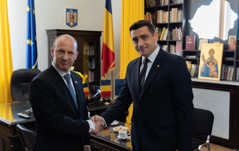 George Simion s-a întâlnit cu ambasadorul Israelului la București. Cum a reușit AUR să intre în grațiile guvernului Netanyahu și ce s-a angajat să susțină