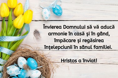Urări de Paște făcute prin telefon