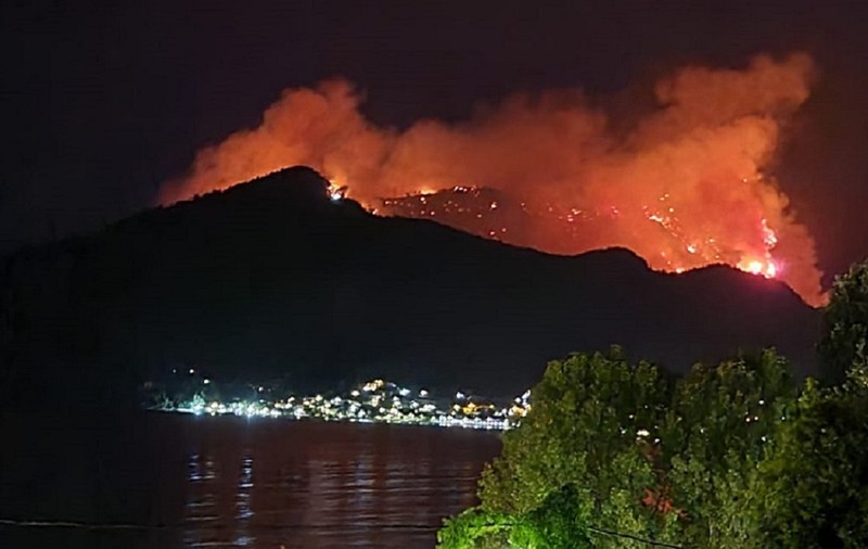 Anunțul MAE în urma incendiului de pe insula Thassos