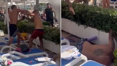 Bataie piscina hotel Malta