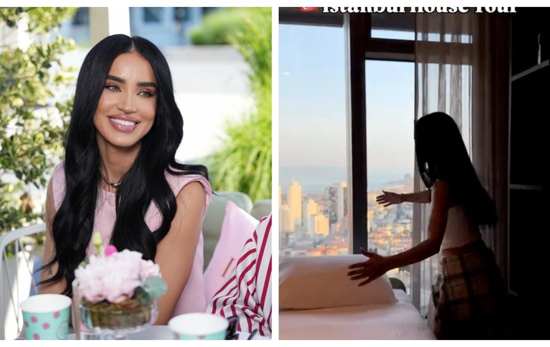 Cum arată apartamentul din Turcia în care s-a mutat Adelina Pestrițu, pentru filmările „Burlacii”, de la PRO TV