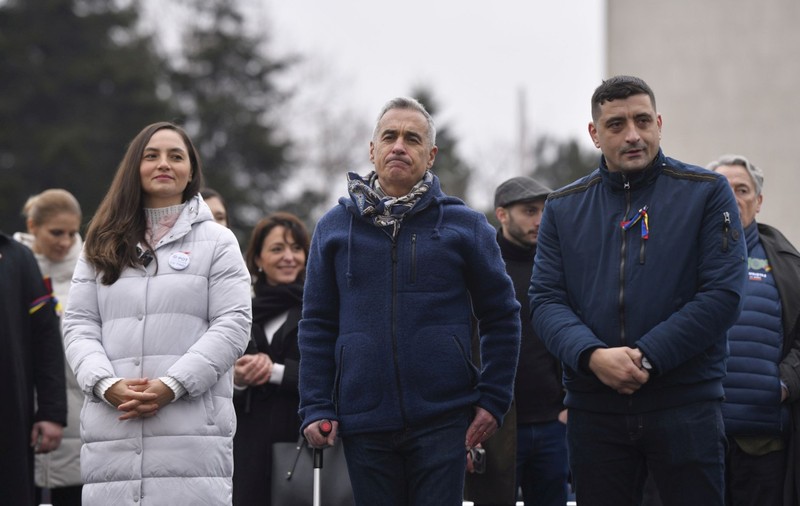 George Simion și Anamaria Gavrilă, atac la instituțiile statului după ce Călin Georgescu a fost oprit și de CCR să candideze la prezidențiale